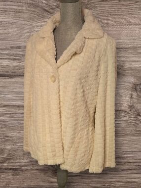 Multiples Faux Fur Jacket